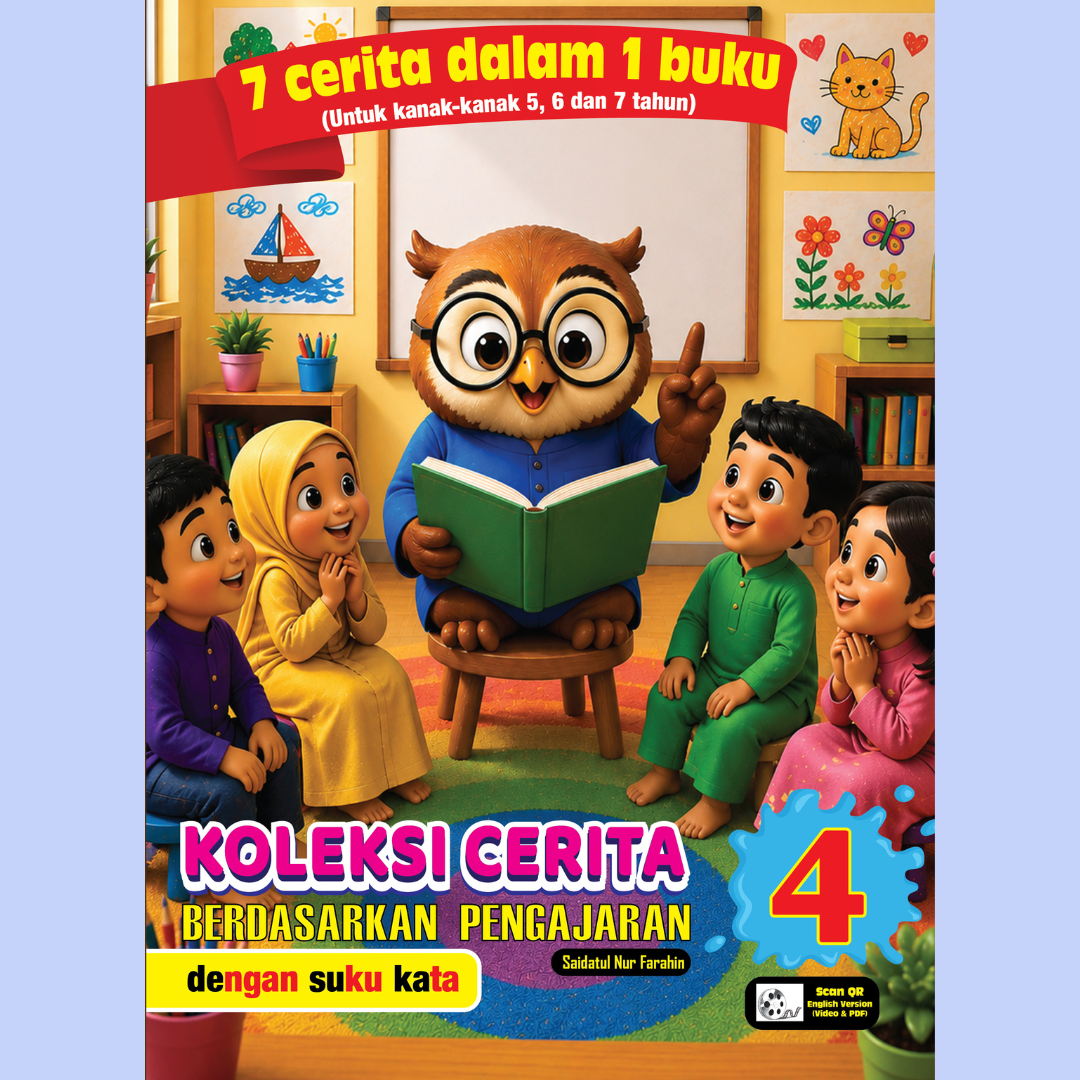 Koleksi 7 Cerita Dalam 1 Buku (Umur 5-7)