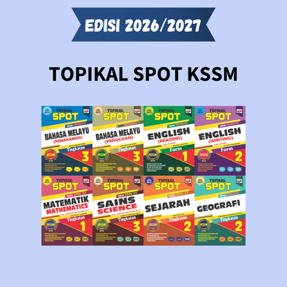 Topikal Spot KSSM (Tingkatan 1-3)