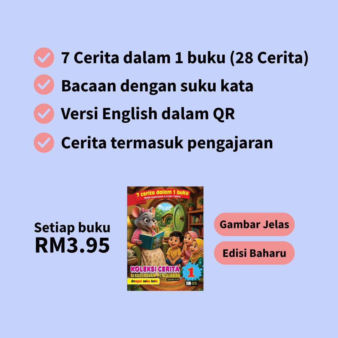 Koleksi 7 Cerita Dalam 1 Buku (Umur 5-7)