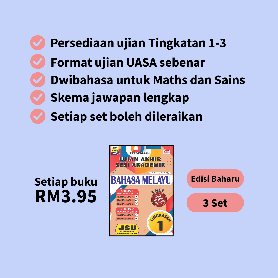 Persediaan UASA KSSM (Tingkatan 1-3)