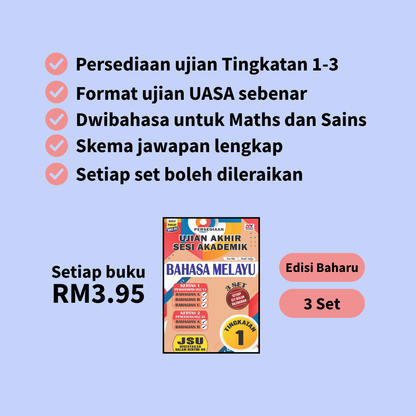 Persediaan UASA KSSM (Tingkatan 1-3)