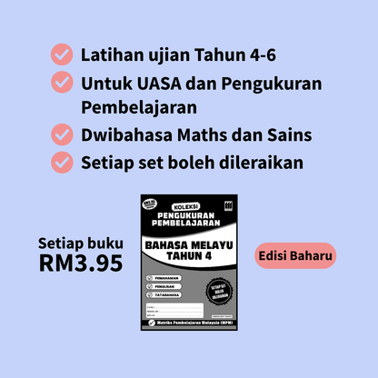 Koleksi Pengukuran Pembelajaran dan UASA KSSR (Tahun 4-6)