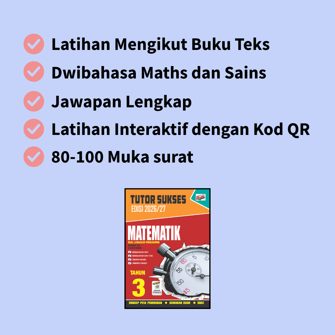 Tutor Sukses KSSR (Tahun 1-6)