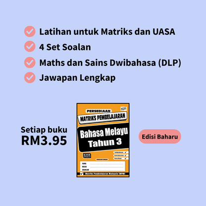 Persediaan Matriks dan UASA KSSR (Tahun 1-6)