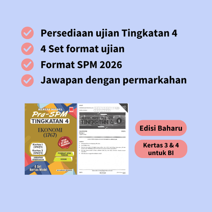 Kertas Model Pra SPM Tingkatan 4