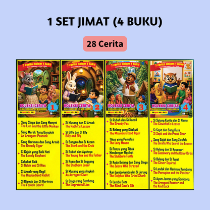 Koleksi 7 Cerita Dalam 1 Buku (Umur 5-7)