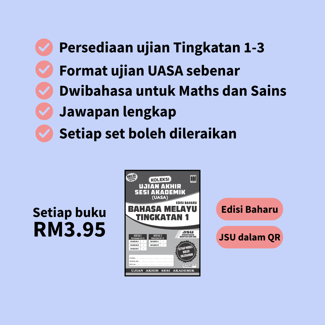 Koleksi Pentaksiran UASA KSSM (Tingkatan 1-3)