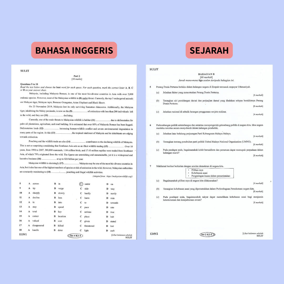 Kertas Model SPM