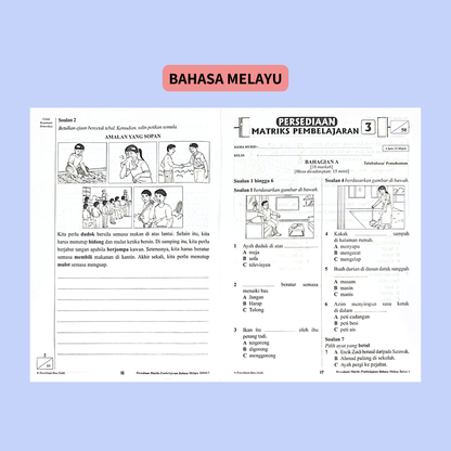 Persediaan Matriks dan UASA KSSR (Tahun 1-6)