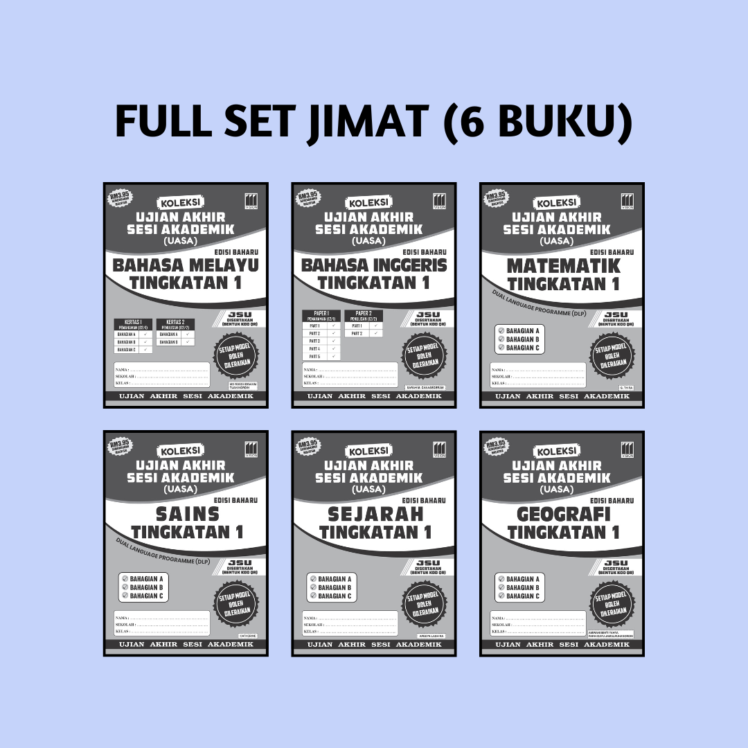 Koleksi Pentaksiran UASA KSSM (Tingkatan 1-3)