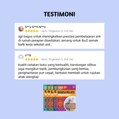 Fokus A+ KSSM (Tingkatan 1-3)